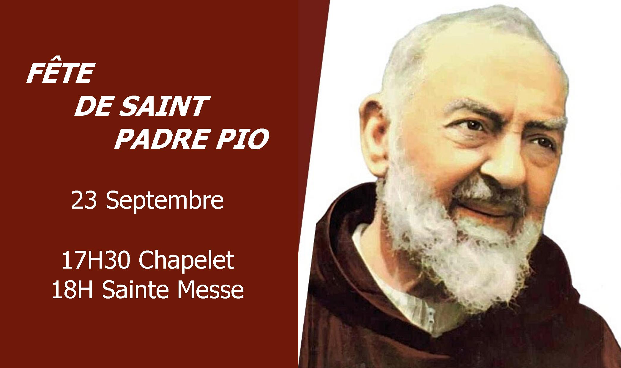 fête padre Pio